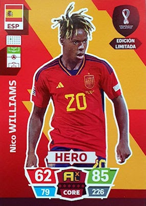 Football Cartophilic Info Exchange: Panini - Nico Williams